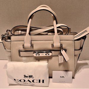 Coach 87295 Pebble Leather Swagger 27 Satchel